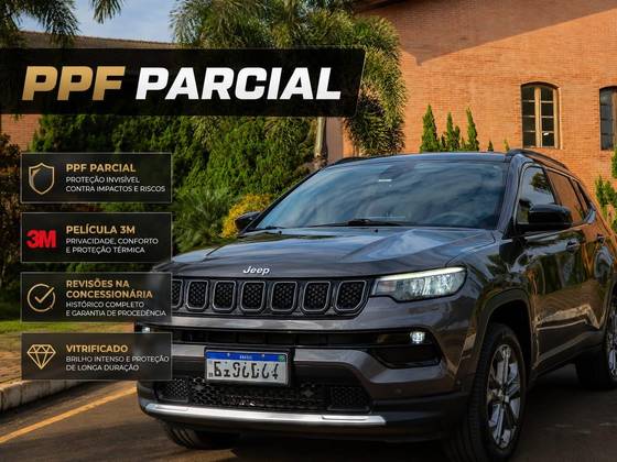JEEP COMPASS 1.3 T270 TURBO FLEX LONGITUDE AT6 JEEP COMPASS 1.3 T270 TURBO FLEX LONGITUDE AT6